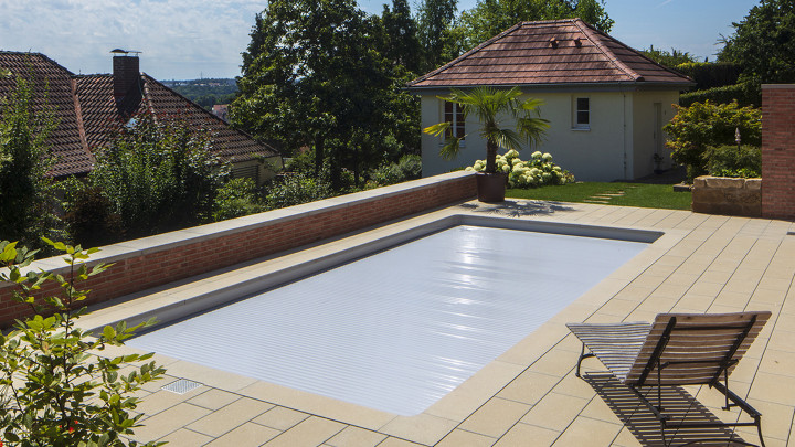 Abdeckung Polyester Einstückbecken Como Abdeckung Polyester Einstückbecken Como