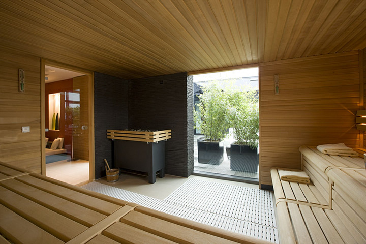 Sauna Dampfbad Schwimmbad Henne 